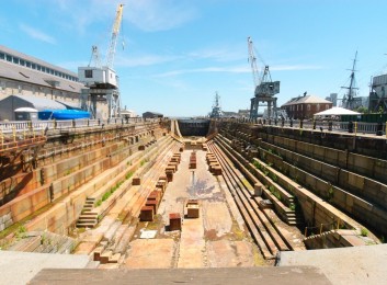 Charlestown Navy Yard Dry Dock 1