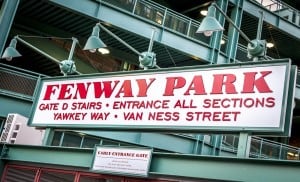 Fenway Park Sign